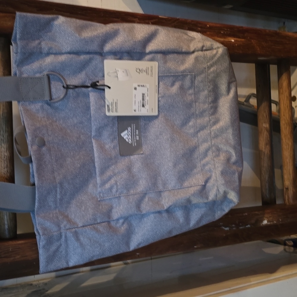 Adidas Everyday Tote In Twill Grey new with tags